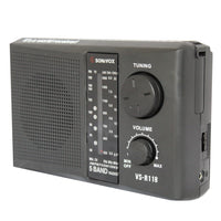 Radio Portatil 5 Bandas Con Alta Potencia De Sonido