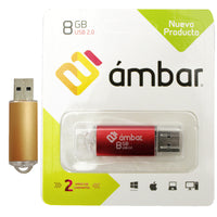 Memoria USB De 8 Gb Velocidad 2.0