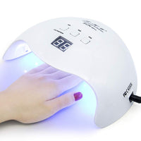 Lampara De Uñas Led Uv Para Secar Uñas De 48 Watt