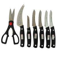Set De 13 Cuchillos En Acero Inoxidable Profesionales