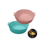 Plato Molde Protector De Silicona Para Freidora