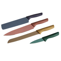 Kit Cocina Esencial Cuchillos Tijera y Pelador Alta Calidad