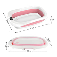 Bañera Plegable Para Bebe con Cojin Antideslizante