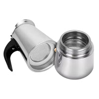 Cafetera 6 Tazas Prepara Espresso Facil Y Rapido