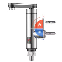 Calentadora De Agua Llave Giratoria Con Pantalla Digital
