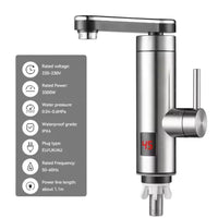 Calentadora De Agua Llave Giratoria Con Pantalla Digital