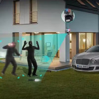 Camara Doble Lente Con Alarma Con Deteccion De Movimiento