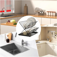 Escurridor De Platos Plegable Evita El Caos En La Cocina