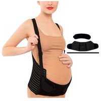 Faja Soporte Embarazo Con Tirantes Para Dolor De Espalda