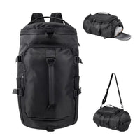 Morral De Viaje Convertible En Maleta Deportiva Resistente