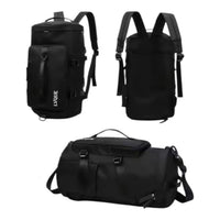 Morral De Viaje Convertible En Maleta Deportiva Resistente
