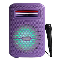 Parlante Bluetooth 8 Con Luces LED Y Micrófono Integrado