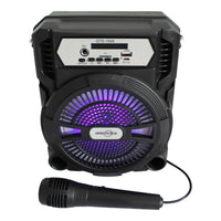 Parlante Portátil Bluetooth Luces LED Integradas