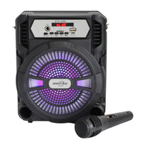 Parlante Portátil Bluetooth Luces LED Integradas