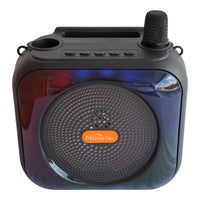 Parlante Portátil Recargable con Micrófono y Radio FM