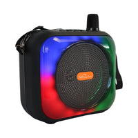 Parlante Portátil Recargable con Micrófono y Radio FM