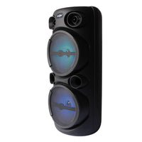 Parlante Con Usb Auxiliar Luces Led Y Conexion Inalambrica