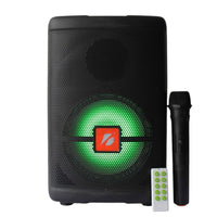 Parlante Con Microfono Inalambrico Y Control Bluetooth