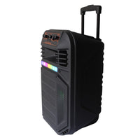 Parlante Bluetooth Recargable Con Microfono Y Luces