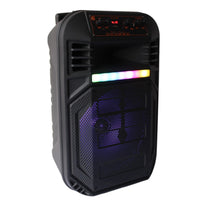 Parlante Bluetooth Recargable Con Microfono Y Luces