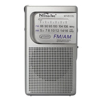 Radio Portatil AM FM Con Ranura USB Recargable