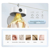 Secador De gancho De Ropa Con Luz Uv