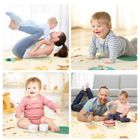Tapete Bebe Antigolpes Plegable Para Gateo Seguro Y Comodo