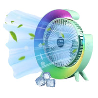 Ventilador RBG Alambrico Silencioso Y Potente