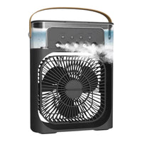 Ventilador Recargable Con Humidificador Aire Fresco En Casa