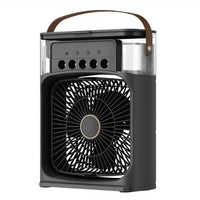 Ventilador Recargable Con Humidificador Aire Fresco En Casa