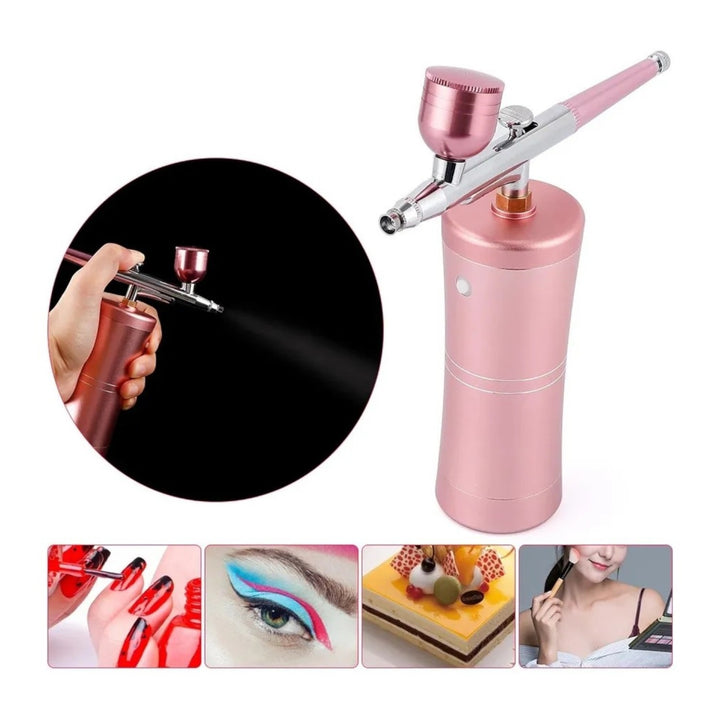 Aerografo Portatil Electrico Compresor Para Uso Cosmetico