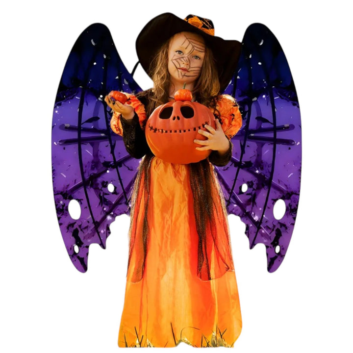 Alas Led Luminosas Disfraz Halloween De Fantasia