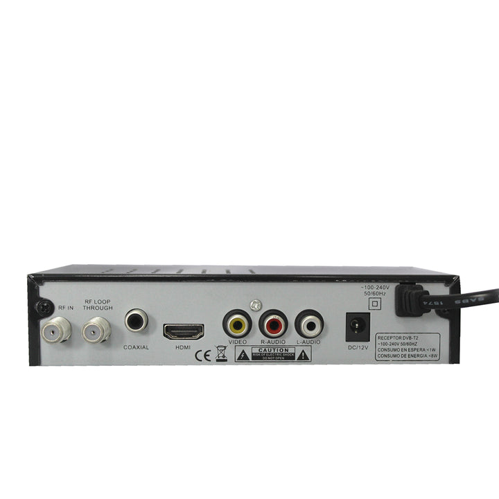 Decodificador Antena Tdt Receptor Tv Digital Dvb T2 Hdmi