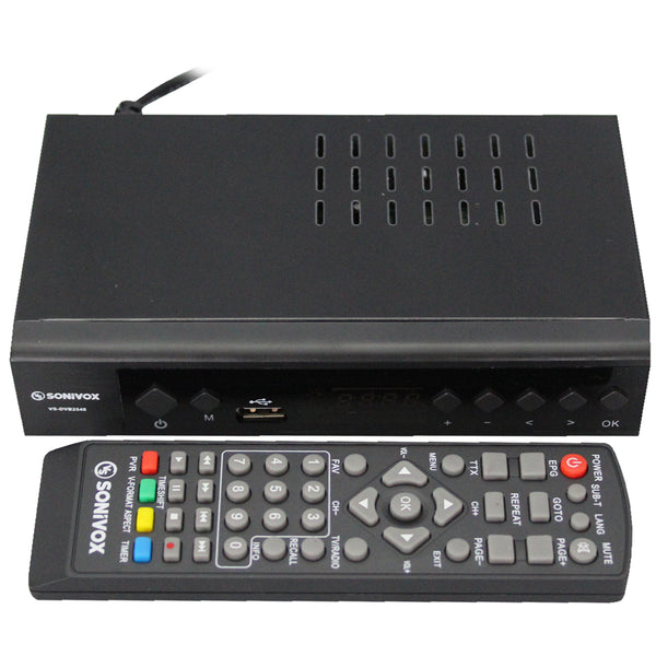 Decodificador Antena Tdt Receptor Tv Digital Dvb T2 Hdmi