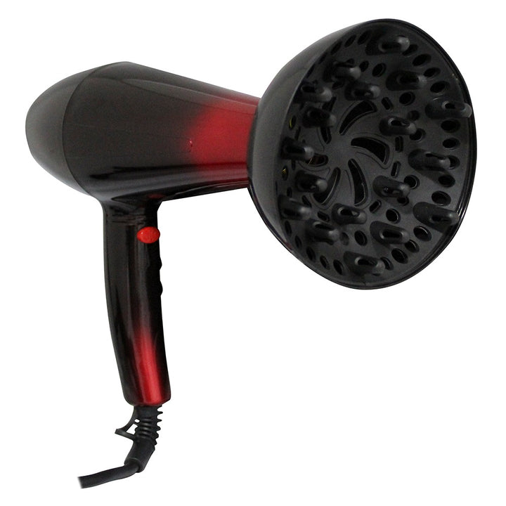 Secador De Cabello 3000 Watt Con 2 Boquillas Y Difusor De Calor