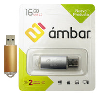 Memoria USB De 16 Gb Velocidad 2.0