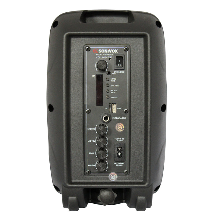 Cabina de Sonido Parlante Bluetooth Portatil Portable Recargable