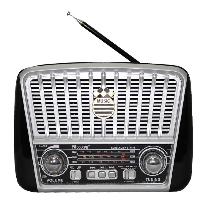 Radio AM FM Recargable Con Bluetooth y USB