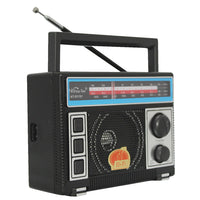 Radio Portatil 3 Bandas Analogo Con Bluetooth Y USB