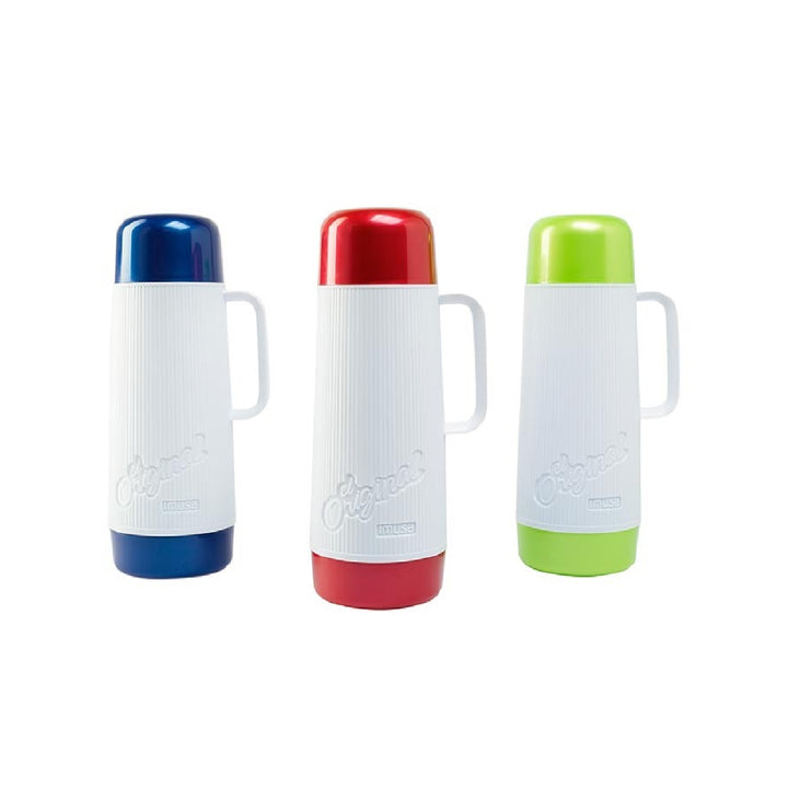 Termo Para Café Plástico Bebidas Frías y Calientes De 1 L