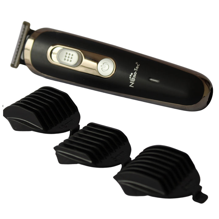 Maquina Patillera Barbera Trimmer Recargable 4 Niveles