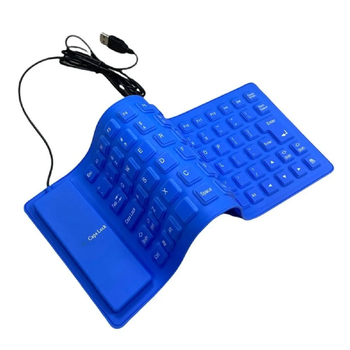 Teclado Flexible Enrollable Para Computador