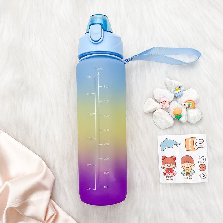 Termo Plástico Bebidas Frías y Calientes De 1Litro