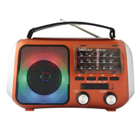 Radio Portatil 3 Bandas Analogo Con Axiliar Y USB