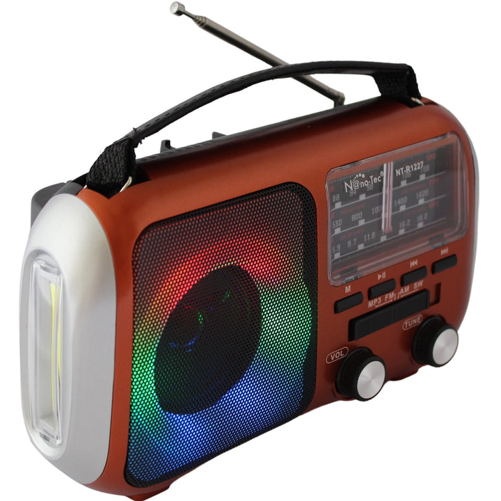 Radio Portatil 3 Bandas Analogo Con Axiliar Y USB