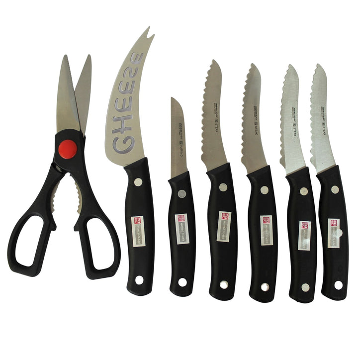 Set De 13 Cuchillos En Acero Inoxidable Profesionales