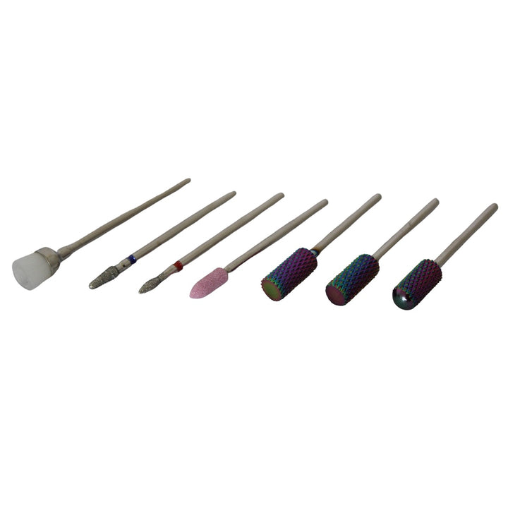 Kit Puntas Brocas Para Drill De uñas En Tungsteno