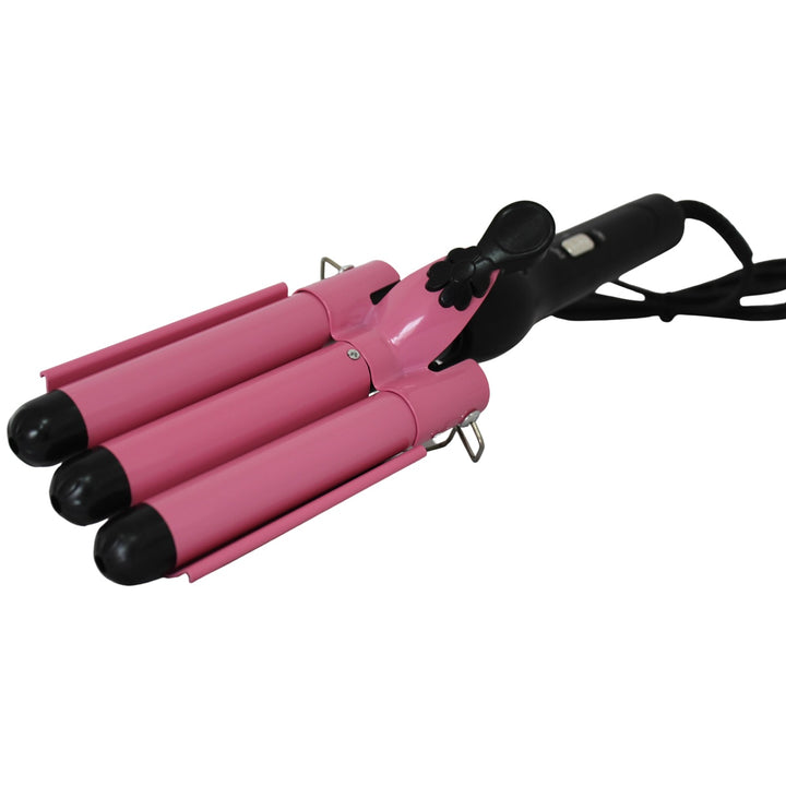 Rizador Pinza Ondulador De Cabello Digital 3 Tubos