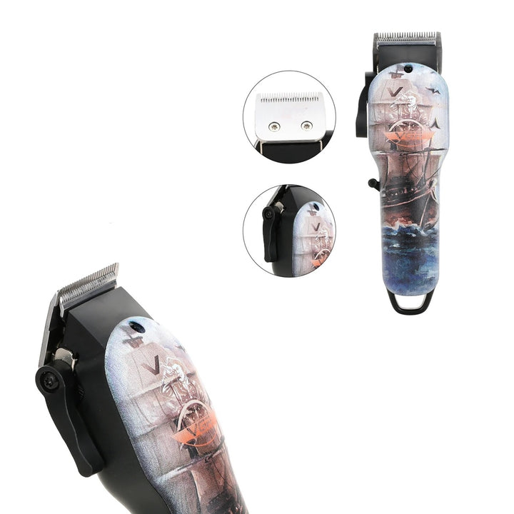Maquina Para Barberia O Peluquería Inalámbrica Profesional