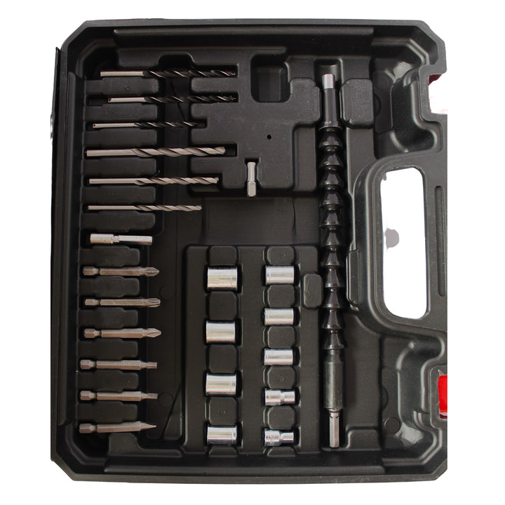 Kit Taladro Electrico Herramienta Con Maleta